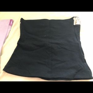 Set of 2 sequin tube tops.
